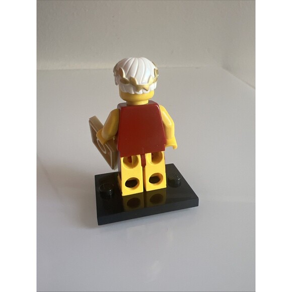 Lego Roman Emperor Series 9 Minifigure Julius Caesar Complete 71000 col133 - Picture 2 of 2